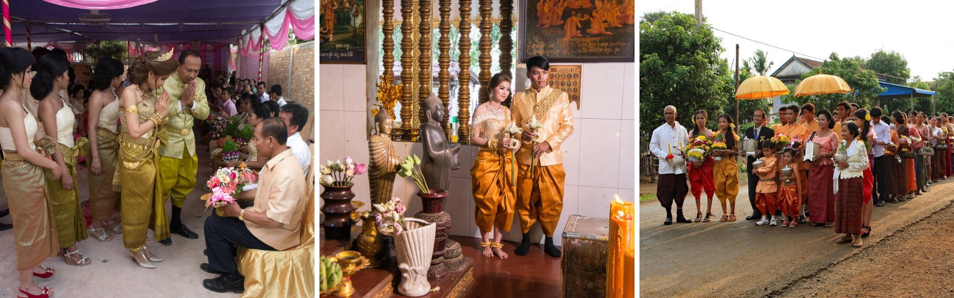 Il matrimonio tradizionale in Cambogia