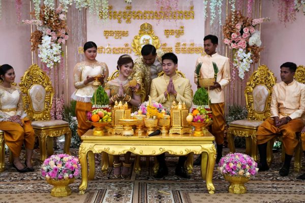 Il matrimonio tradizionale in Cambogia