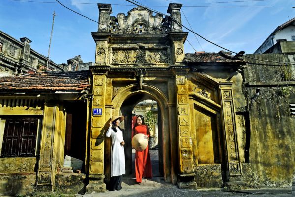 Visita al villaggio antico di Cuu ad Hanoi