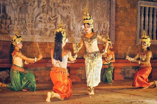 La danza Apsara in Cambogia