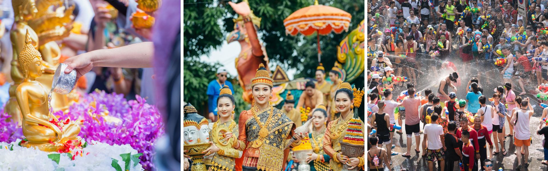 Festival dell'acqua nel Sud-est Asiatico