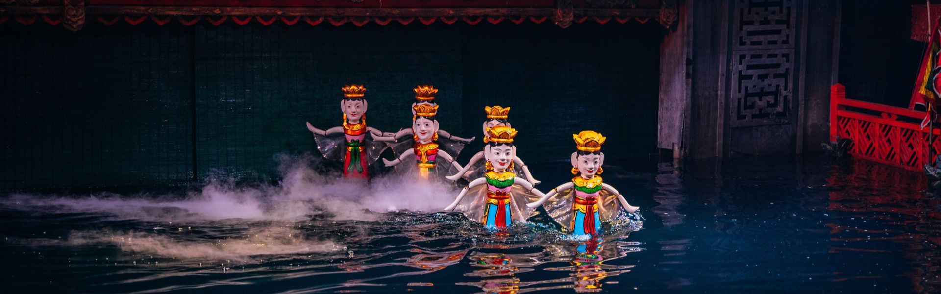 Marionette sull'acqua in Vietnam
