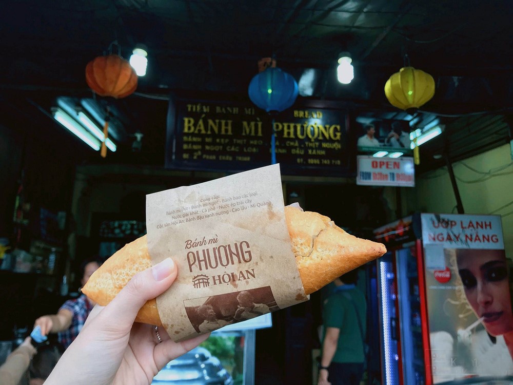 il panino vietnamita su strada
