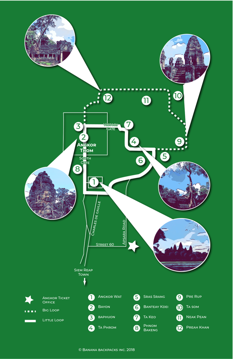 Mappa della Cambogia: Dove si trova la Cambogia