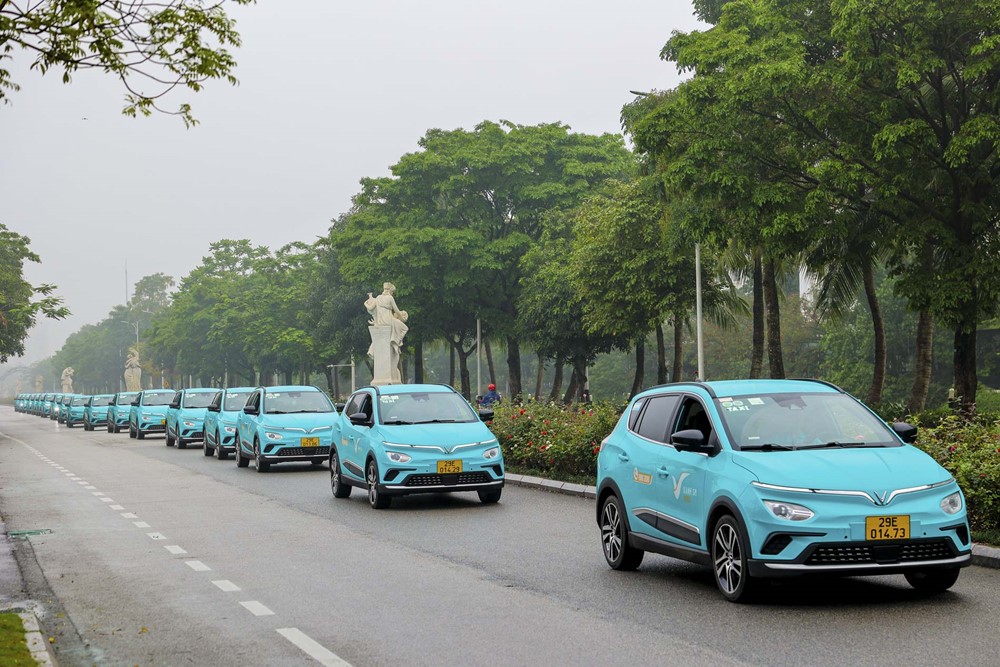 Taxi elettrico in Vietnam