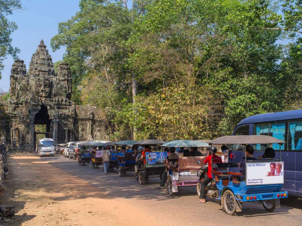 il costo di trasporti in Cambogia