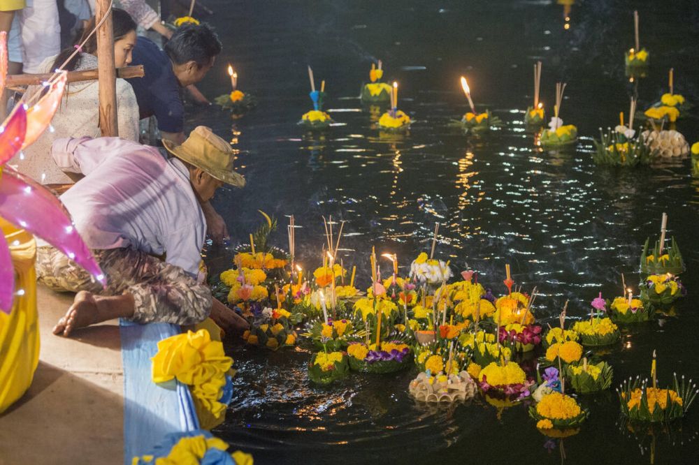 Festival Thailandia Loy Krathong a Chiang Mai