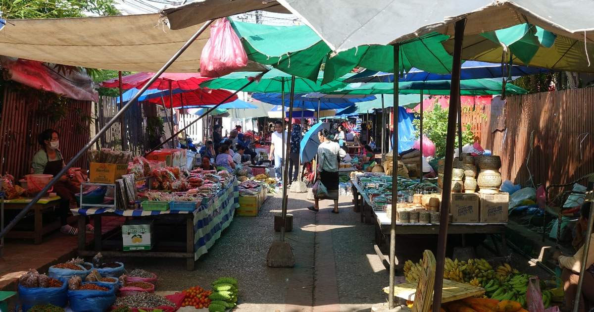 luang prabang mercato locale