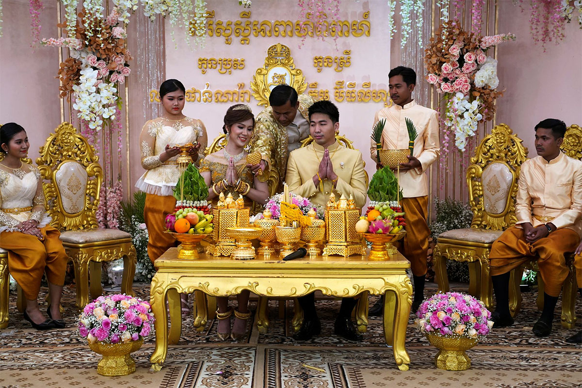 matrimonio tradizionale in cambogia