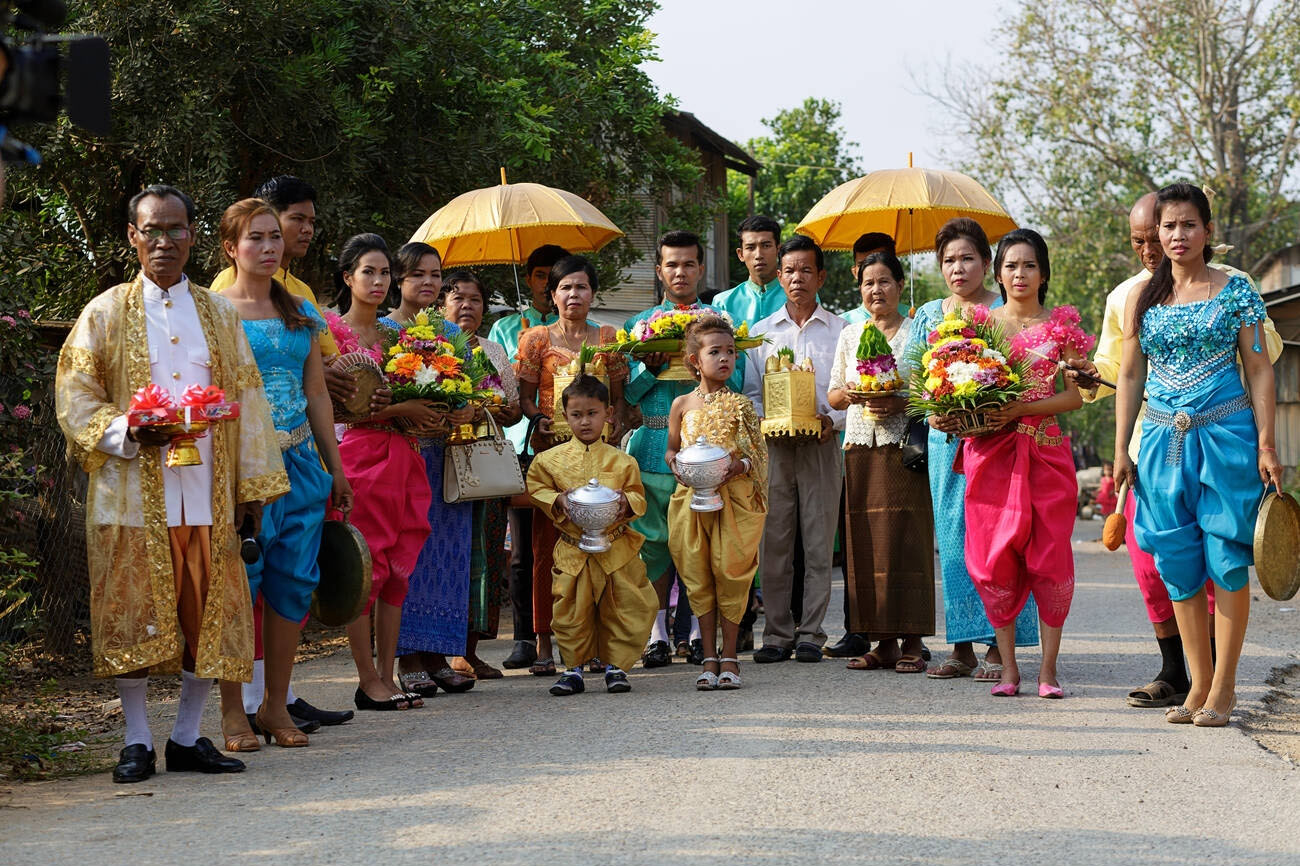 matrimonio tradizionale in cambogia