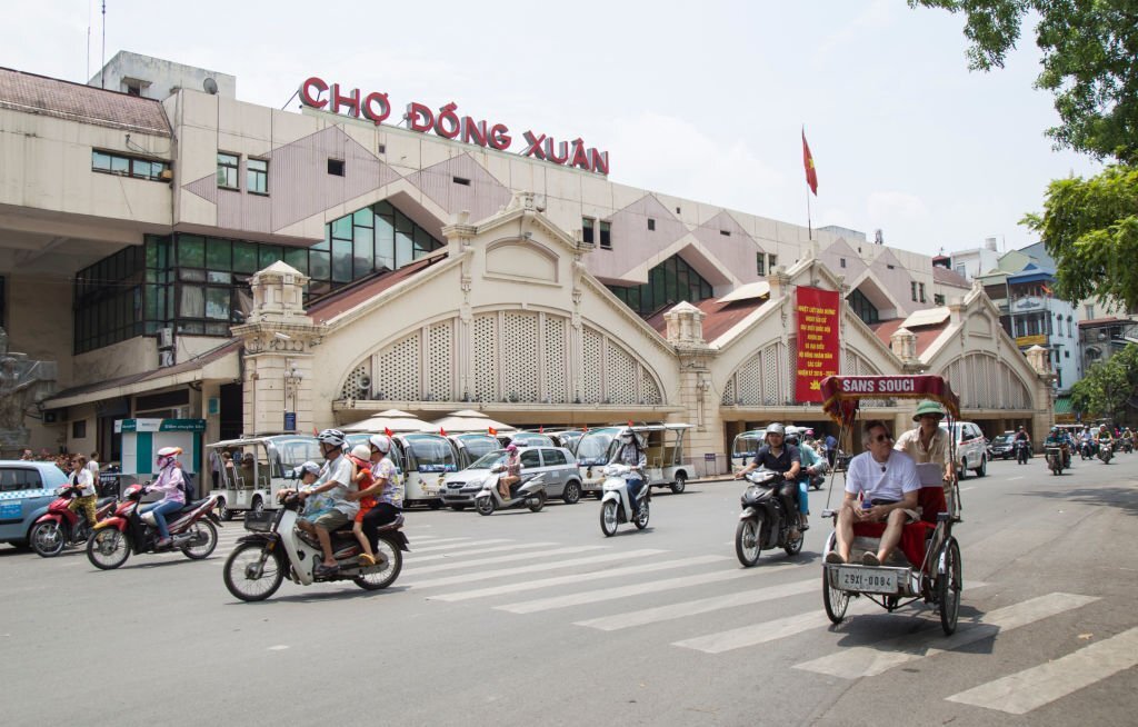mercato Dong Xuan, migliori mercati del Vietnam