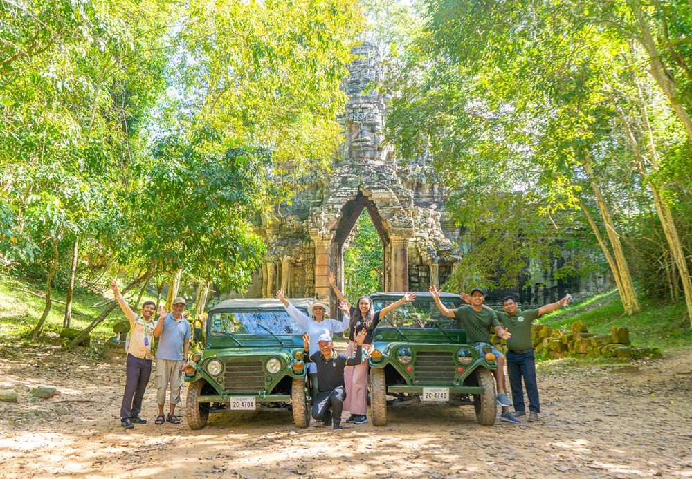 Escursione ad Angkor con Vecchio Jeep