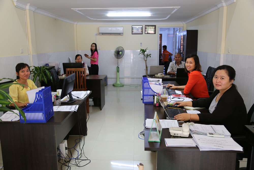 Ufficio dell'Asiatica Travel a Siem Reap