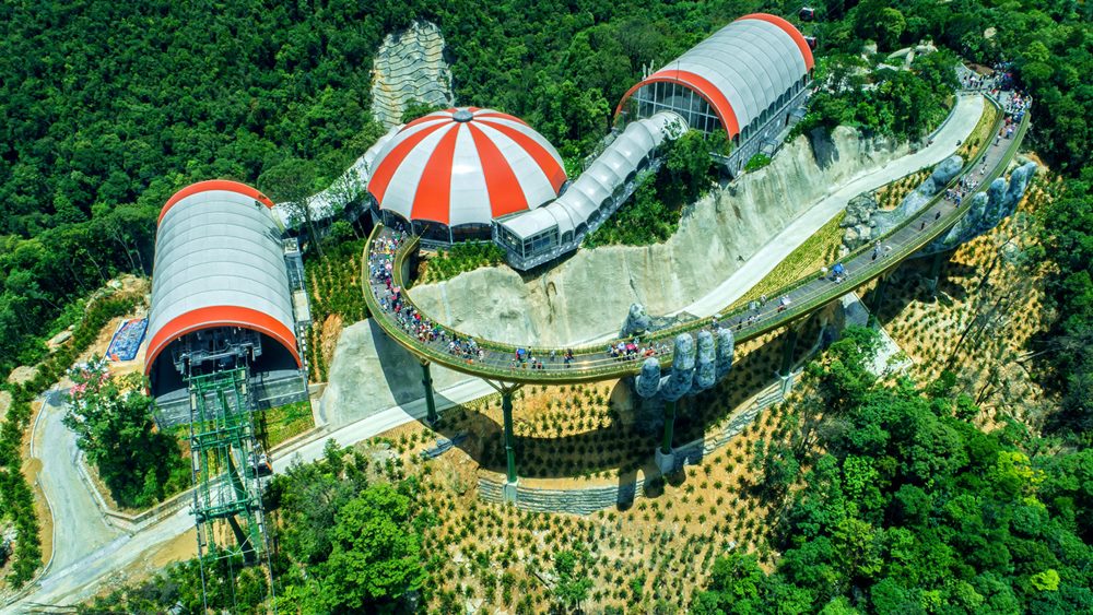 Ponte Dorato (Golden Bridge) – il nuovo simbolo del Vietnam